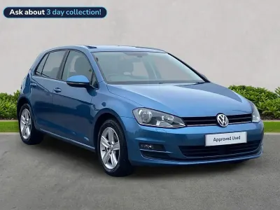 Used VW Golf VII Edition 150 HP (110 kW) 2016 Blue Hatchback