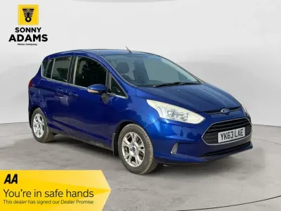 Used Ford B-MAX Zetec 90 HP (66 kW) 2013 Blue MPV