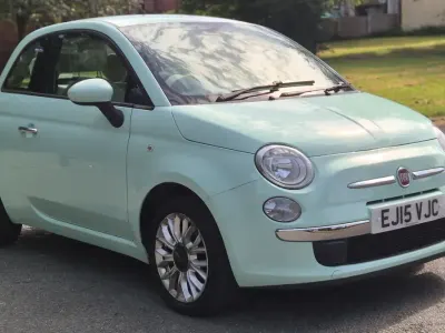 Used Fiat 500 Pop Star 2015 Green Hatchback