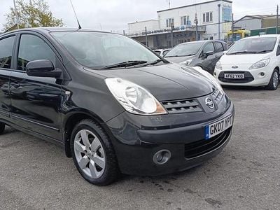 Used Nissan Note 110 HP (80 kW) 2007 Black Hatchback