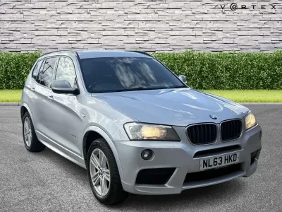 Usado BMW X3 M Sport 184 CV (135 kW) 2013 Plateado SUV