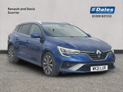 Used Renault Mégane GrandTour R.S. 138 HP (101 kW) 2021 Blue Estate