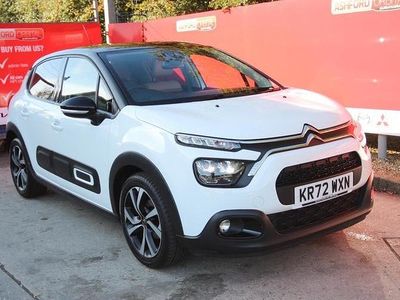 White Used 2022 Citroën C3 PureTech Hatchback | £9,995 (Fair price)