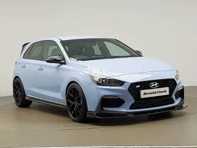 Used Hyundai i30 N Performance 275 HP (202 kW) 2018 Blue Hatchback