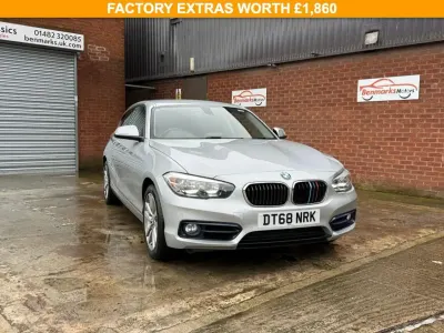 Usado BMW 118 Sport Line 136 HP (100 kW) 2019 Prateado Citadino