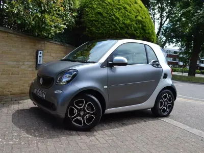 Used Smart ForTwo Coupé Premium 90 HP (66 kW) 2018 Silver Coupe