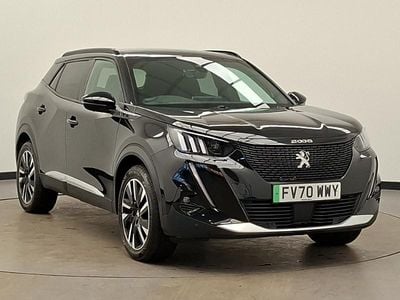 Used Peugeot e-2008 GT-line 100 kW (136 HP) 2020 Black SUV