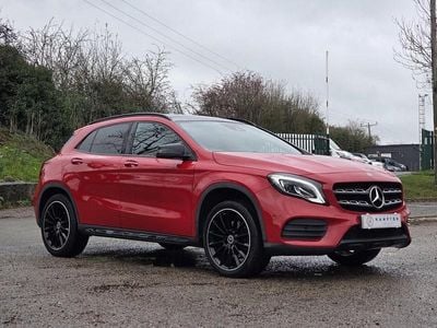 Red Used 2017 Mercedes GLA220 AMG line SUV | £13,995