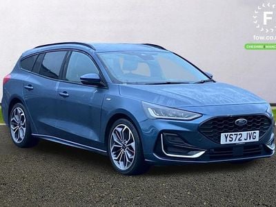 Blue Used 2022 Ford Focus ST-Line Estate | £20,299 (Fair price)