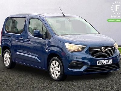 Used Vauxhall Combo 131 HP (96 kW) 2020 Blue Estate
