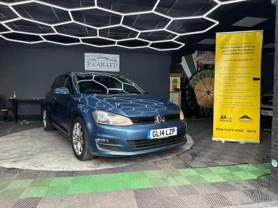 Used VW Golf VII GT 2014 Blue Hatchback