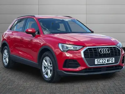 Used Audi Q3 Design 150 HP (110 kW) 2022 Tango red SUV