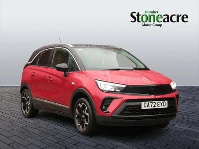 Red Used 2022 Vauxhall Crossland Ultimate SUV | £14,295 (Fair price)