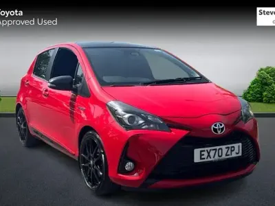 Used Toyota Yaris Sport 101 HP (74 kW) 2020 Red Hatchback