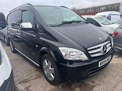 Black Used 2014 Mercedes Vito Van | £8,995 (A bit pricey)