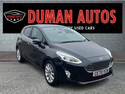 Used Ford Fiesta Titanium 95 HP (69 kW) 2020 Black Hatchback