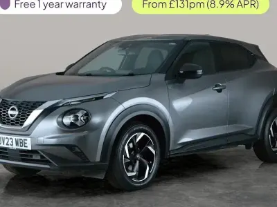 Used Nissan Juke N-Connecta 114 HP (83 kW) 2023 Grey SUV