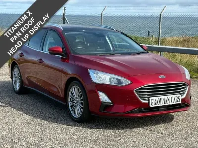 Used Ford Focus Titanium X 150 HP (110 kW) 2019 Red Estate