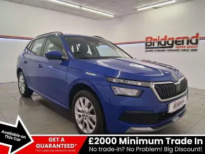 Begagnad Skoda Kamiq SE 2021 Blå SUV