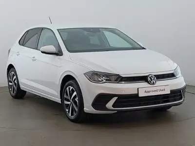 Used VW Polo Match 95 HP (69 kW) 2025 White Hatchback