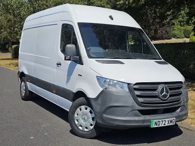 Used Mercedes E-Sprinter Progressive 85 kW (116 HP) 2022 White Van