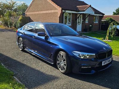Used BMW 520 M Sport 2017 Blue Sedan