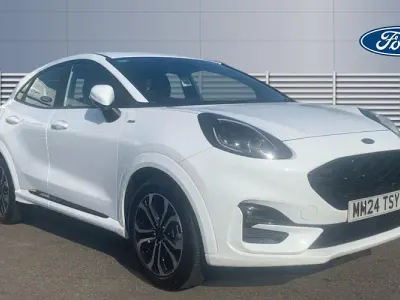 Used Ford Puma ST-Line 125 HP (91 kW) 2023 White SUV