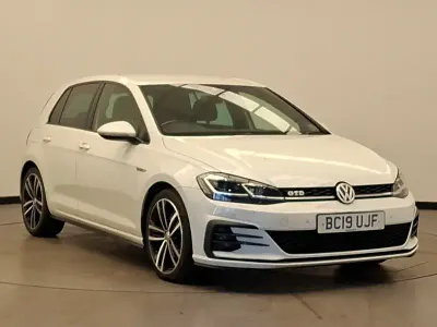 Used VW Golf VII GTD 184 HP (135 kW) 2019 White Hatchback