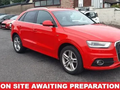 Used Audi Q3 S-Line 140 HP (102 kW) 2014 Red SUV