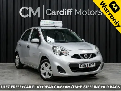 Used Nissan Micra Acenta 2014 Silver Hatchback