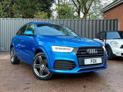 Blue Used 2015 Audi Q3 S-line plus SUV | £10,266 (Fair price)
