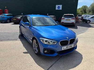 Used BMW 118 M Sport 136 HP (100 kW) 2019 Blue Hatchback