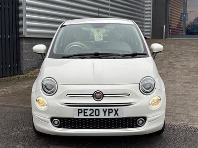 White Used 2020 Fiat 500 Lounge Hatchback | £11,999 (A bit pricey)