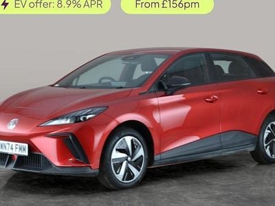 Used MG MG4 EV SE 125 kW (170 HP) 2023 Red Hatchback