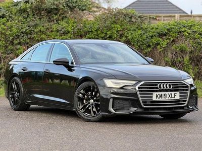 Used Audi A6 S-Line 204 HP (150 kW) 2019 Black Sedan