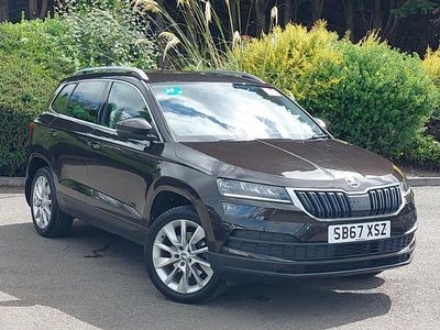 Brown Used 2018 Skoda Karoq SE L SUV | £13,198 (Fair price)