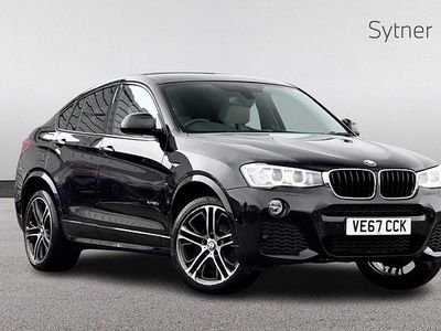 Used BMW X4 M Sport 187 HP (137 kW) 2017 Black SUV