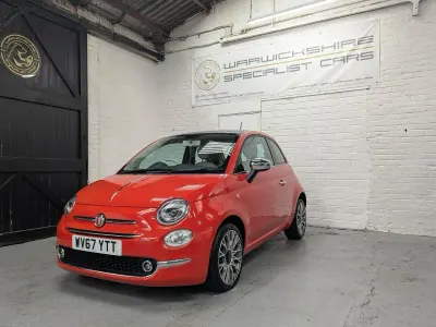 Used Fiat 500 69 HP (50 kW) 2017 Orange Hatchback