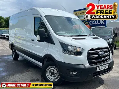 Used Ford Transit S 130 HP (95 kW) 2023 White Van