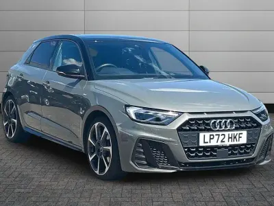 Used Audi A1 Sportback Black Edition 108 HP (79 kW) 2022 Chronos grey Hatchback