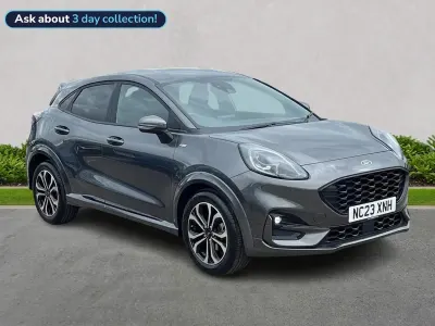 Käytetty Ford Puma ST-Line 2023 Harmaa Katumaasturi