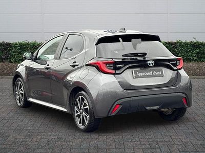 Grey Used 2022 Toyota Yaris Hybrid Design Hatchback | £15,885 (Good price)