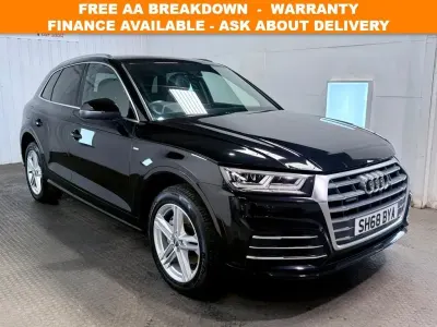 Used Audi Q5 S-Line 190 HP (139 kW) 2018 Black SUV