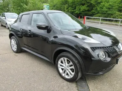 Begagnad Nissan Juke Acenta 110 HK (80 kW) 2016 Svart SUV