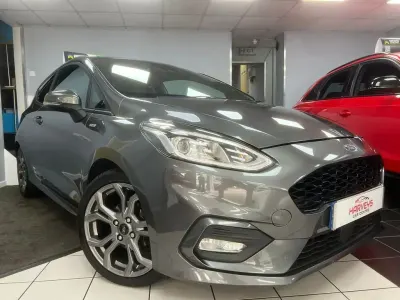 Used Ford Fiesta ST-Line X 125 HP (91 kW) 2017 Grey Hatchback