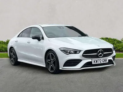 Used Mercedes CLA180 AMG Line Premium 2023 White Sedan