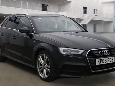 Used Audi A3 S-Line 150 HP (110 kW) 2016 Black Hatchback