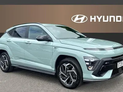 Used Hyundai Kona N Line 137 HP (100 kW) 2025 Green SUV