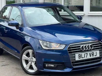 Used Audi A1 Sportback Sport 125 HP (91 kW) 2017 Blue Hatchback
