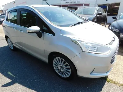 Used Ford B-MAX Zetec 90 HP (66 kW) 2013 Silver MPV
